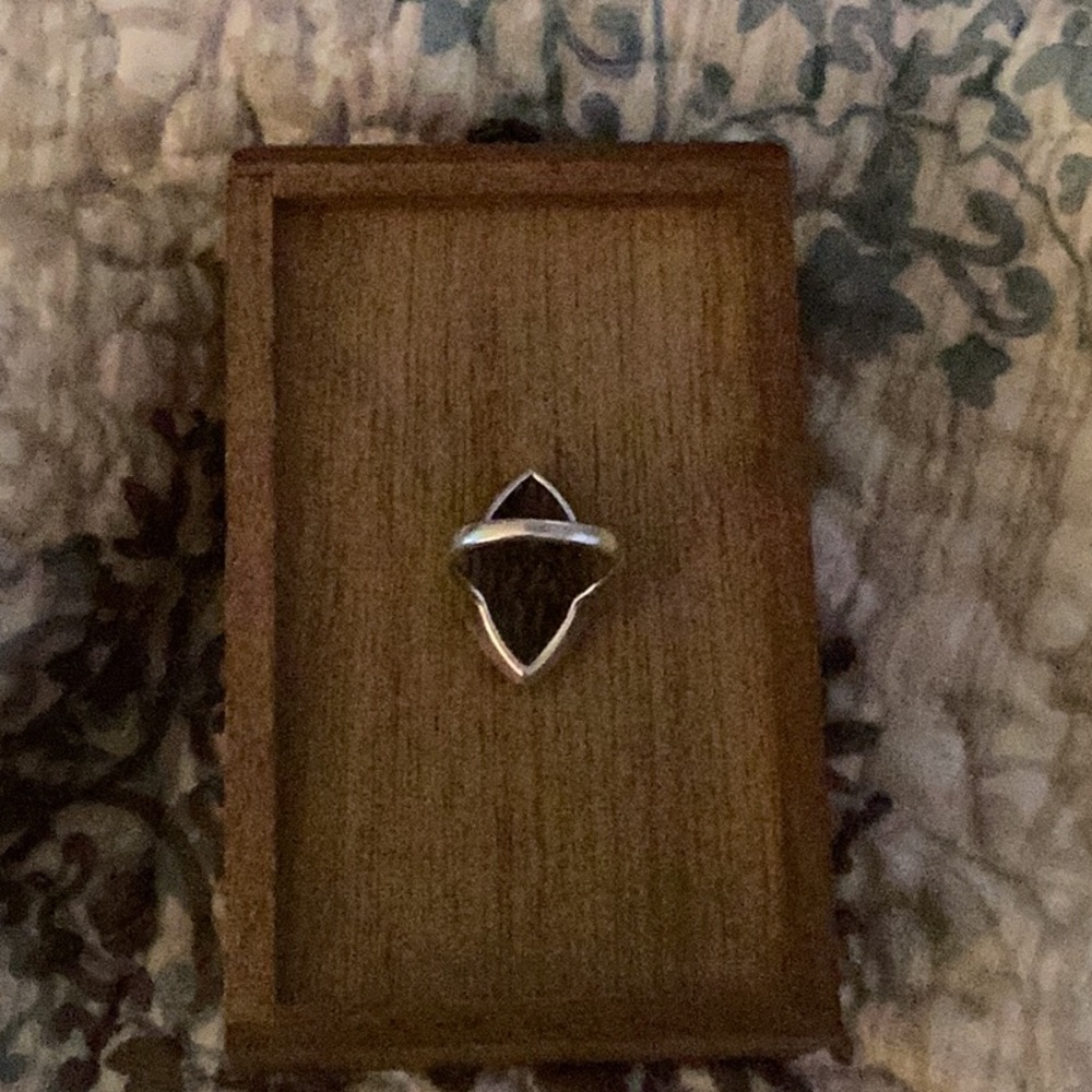 Eclectic Silver Tone Ring - Picture 2 of 4